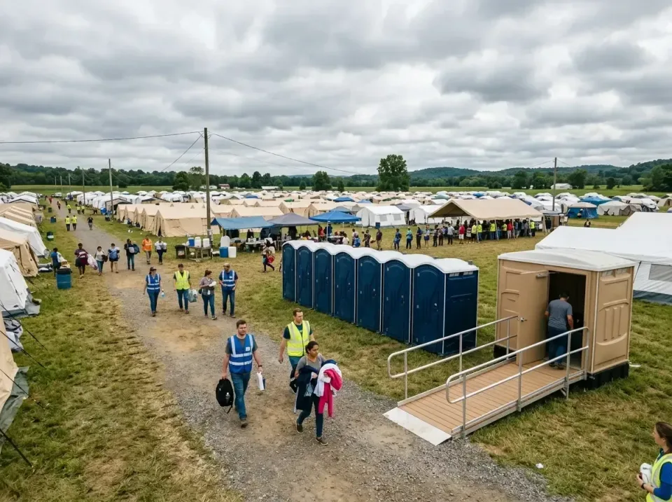 disaster-relief-camp-restrooms-010 — frequently asked questions, Dumpster & Portable Bathrooms Rental in Charleston, MO